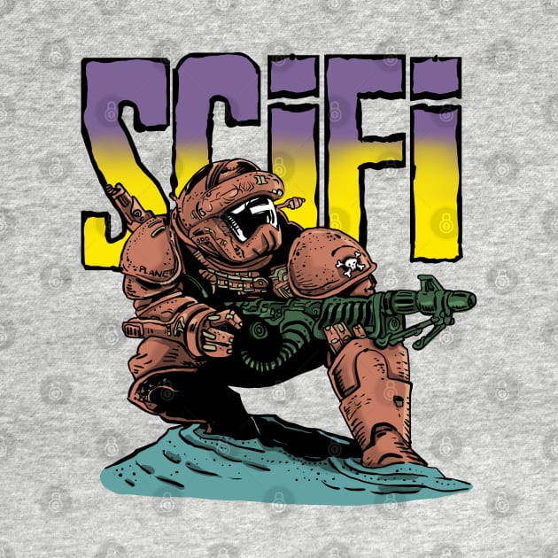 Scifi troop by Lambdog comics!